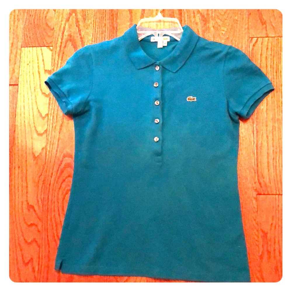 Lacoste 5 button polo